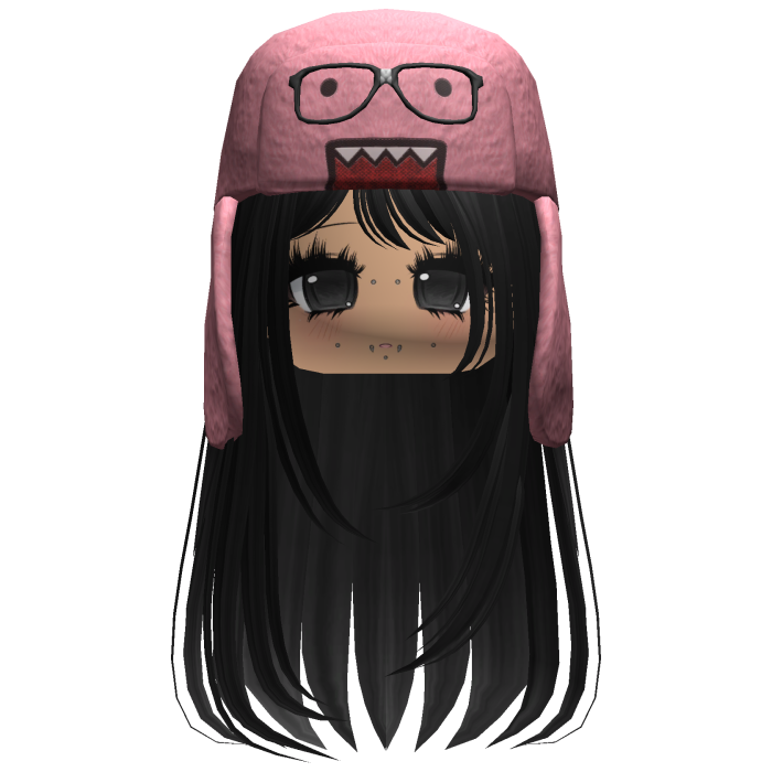 Domo Long Girl Hair Black V5