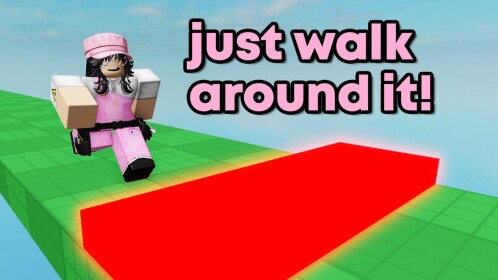 just walk around it