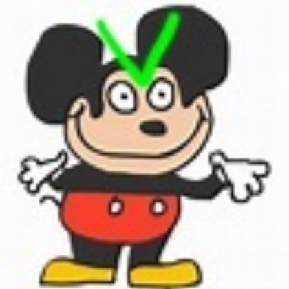 cursed mickey Roblox decal