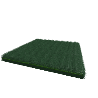realistic grass platform