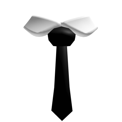 Black Tie with Collar (big)
