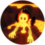 Defeat the Molten Skeleton King!