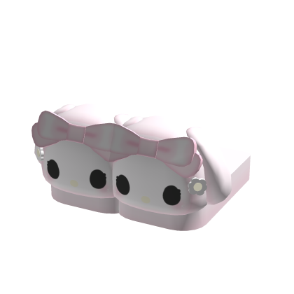 ‿ ♡ cute my melody bunny sanrio slippers 3.0 & 1.0