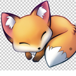 Cute And Strong Foxes