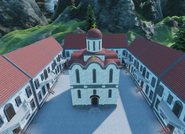 Orthodox Monastery of Saint Nektarios from Eghina screenshot 1