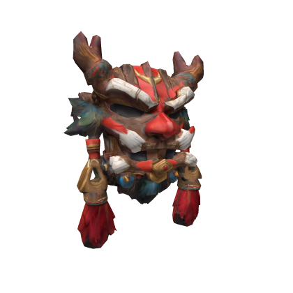 [Code: WoodenMask] Wooden Decorated Mask Roblox item