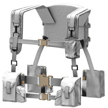 White Tactical Utility Backpack Roblox item