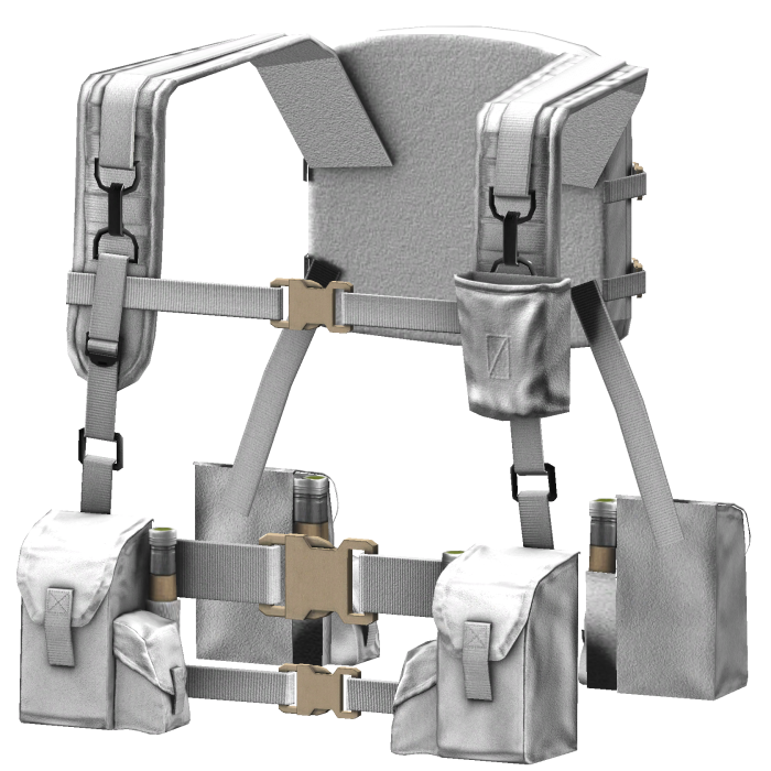 White Tactical Utility Backpack