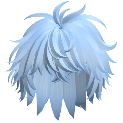 Alt Messy Shaggy Spiky Hair (Blue) Roblox item