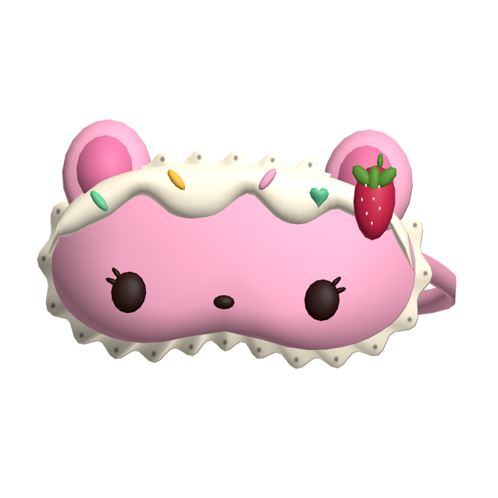  ♡ kawaii num noms sleeping mask zzz 