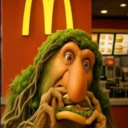 Ride a car to McDonalds Inside of the SaB map.