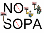 ROBLOXian Protests: No SOPA!