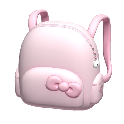 ♡ kitty charm backpack