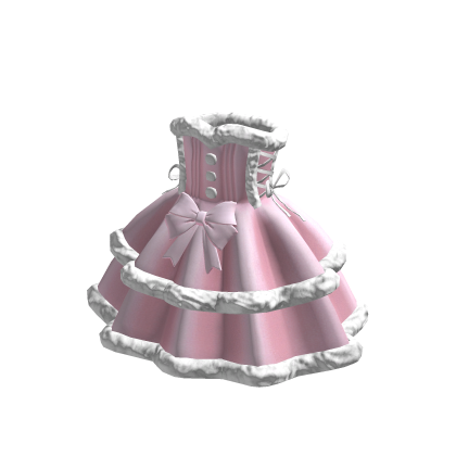Pink Christmas Dress