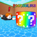 Swim For Lucky Blocks!