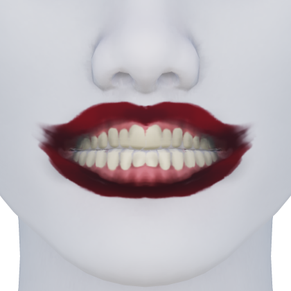 Scary Grimace Teeth