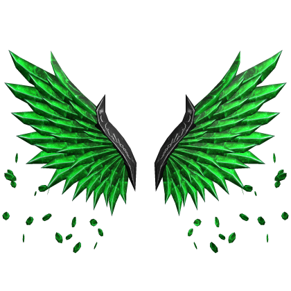 Green and Black Wings