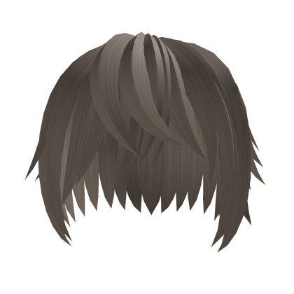 Cute Anime Schoolboy Hair In Ash Brown Roblox item