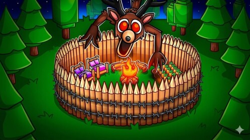 99 Nights In The Forest Tycoon - 2 Player🔦