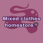 Mixed clothes homes-store!