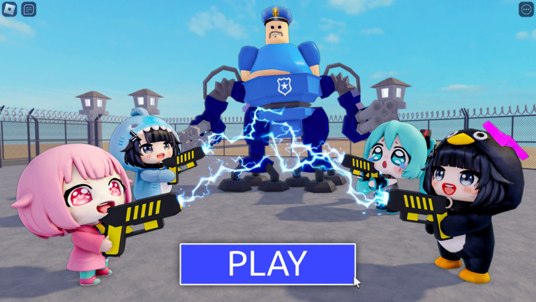 👮 GUGUGAGA'S PRISON RUN! (Obby) — Roblox game thumbnail