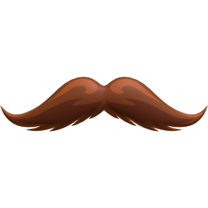 Ginger Mustache Cute Nerdy Fancy Chevron Moustache