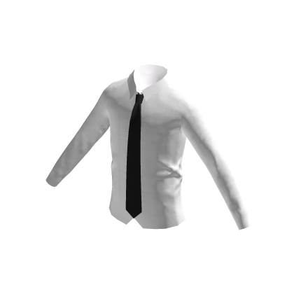 Shirt with Black Tie
