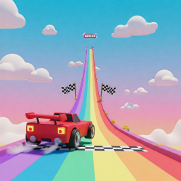Drive Down The Longest Ramp In Roblox
