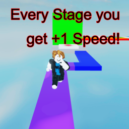 [UPDATE!] Obby but every stage you get +1 Speed!