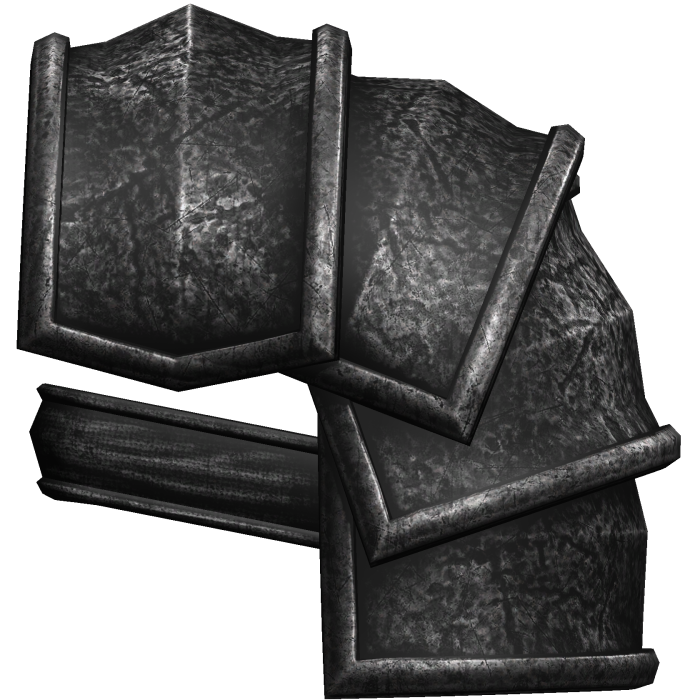 Black Knight Pauldron - Left