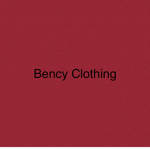 Bency Clothing