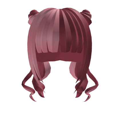 Rose Berry Twin Tails Hair Roblox item