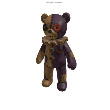 Patchwork Teddy Bear R15+ Rigged By Zelgraz