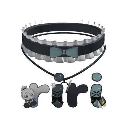 ♡ : riri jett choker 3.0