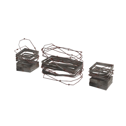 Barbed Wire and Bandages Blocky