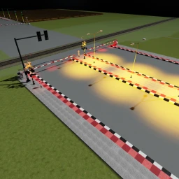 ThaiLand RailRoad CrossIng AT 3 AM icon