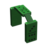 Very Green Domino Headphones
