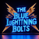 The blue Lightning Bolts