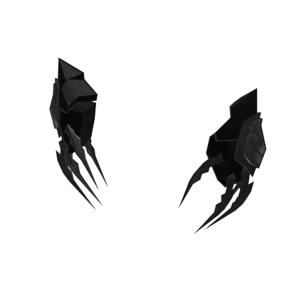Dark Gray Anime Claws