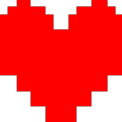 Undertale Heart Roblox decal