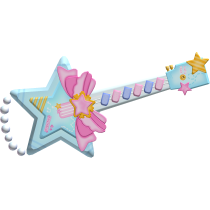 cute decora harajuku PASTEL kandi kidcore guitar