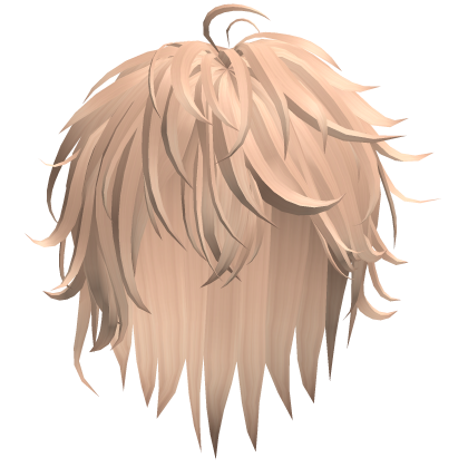 Shaggy Layered Wolf Cut - Peach Blonde