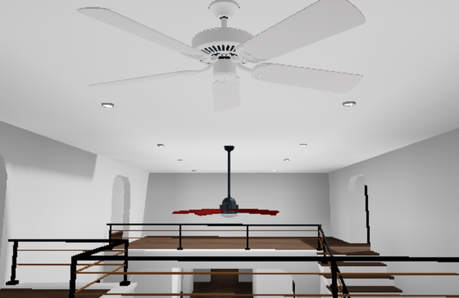 Grand Mansion With Ceiling Fans screenshot 2