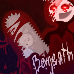 Beneath