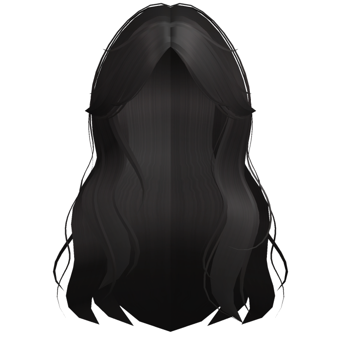 ♡ obsession nikki dark long curtain wavy hair