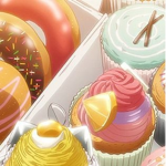 Vanilla cupcake fashion