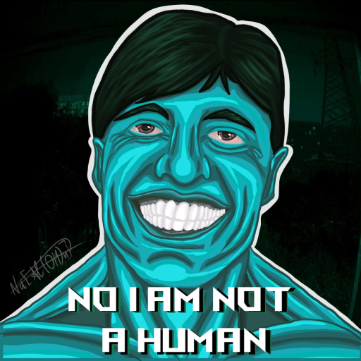 No im not a human official Roblox game thumbnail
