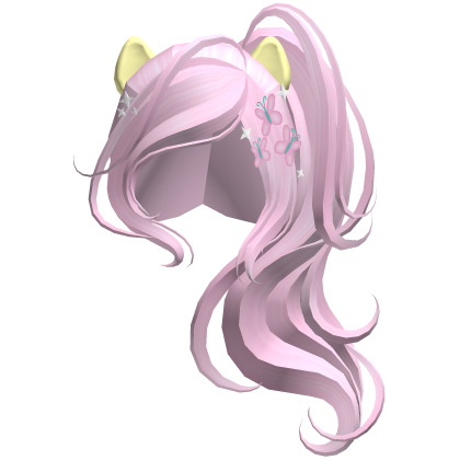 Fluttershy MLP Ponytail Hair Roblox item