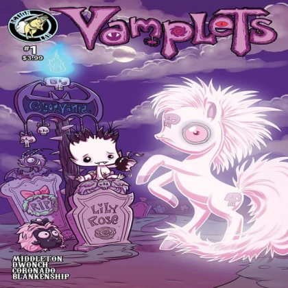 Vamplets Pastel Goth Unicorn