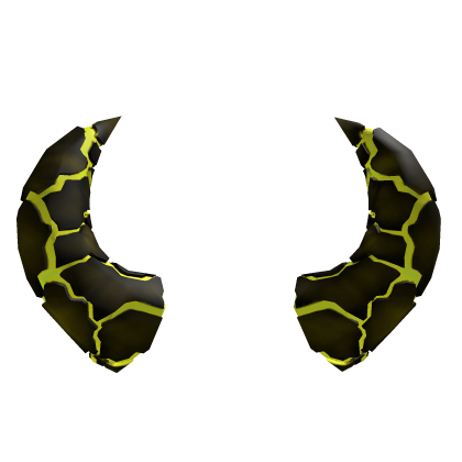 Electric Cracked Horns Roblox item